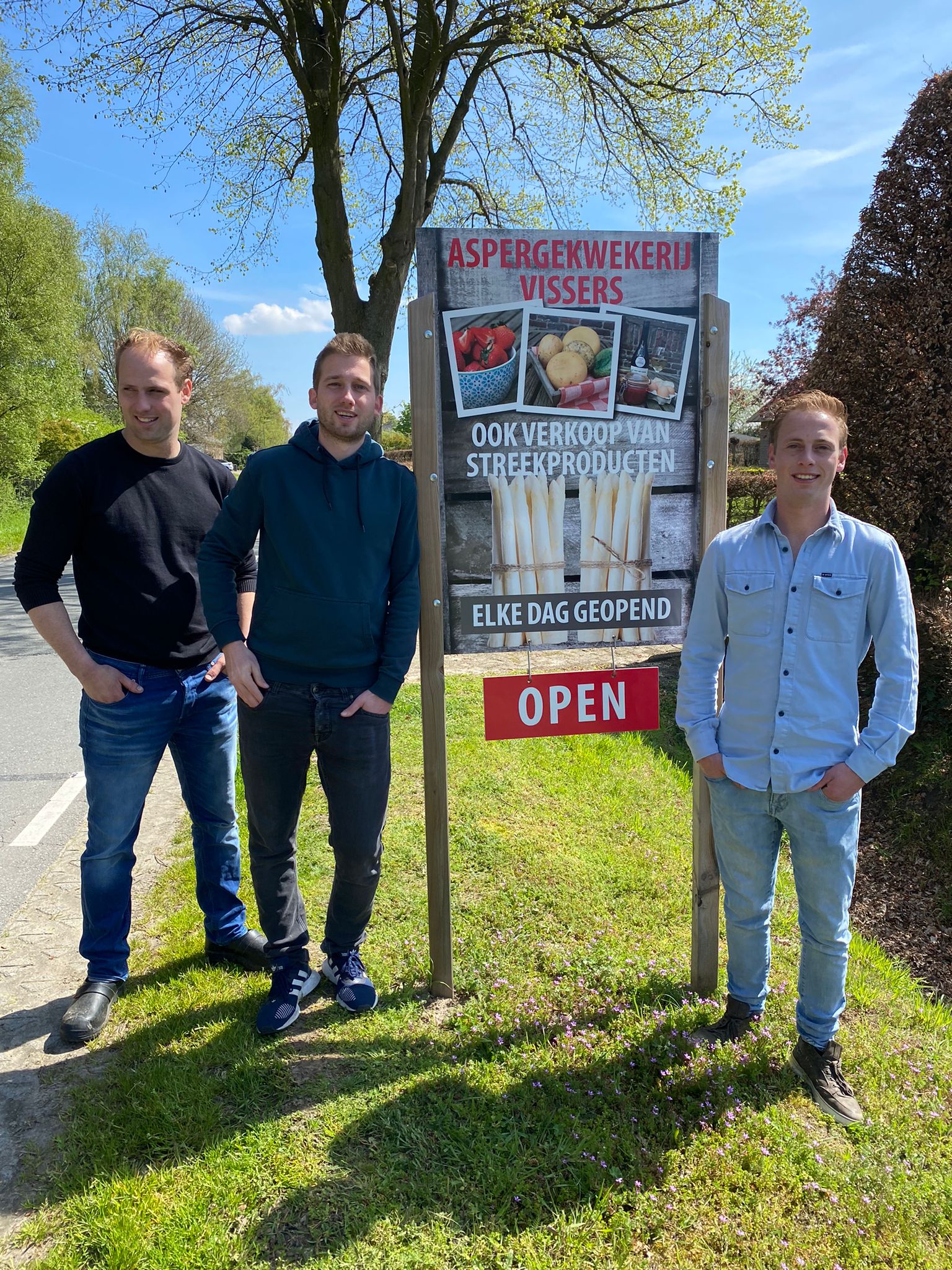 Vers automaat Aspergekwekerij Vissers — foto 1